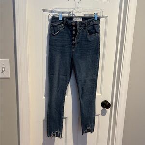 Abercrombie & Fitch High Rise Super Skinny Ankle Size 2s / 26